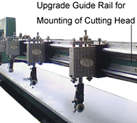 Upgrade Guide Rail for Cutting Head Mounting